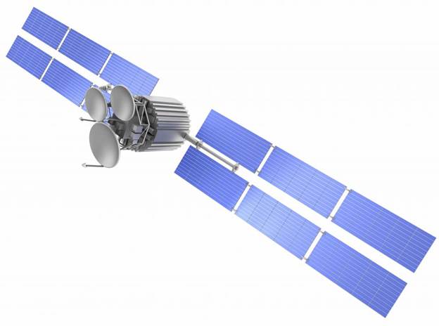 Communications satellites use the L-Band between 1 and 2 GHz.