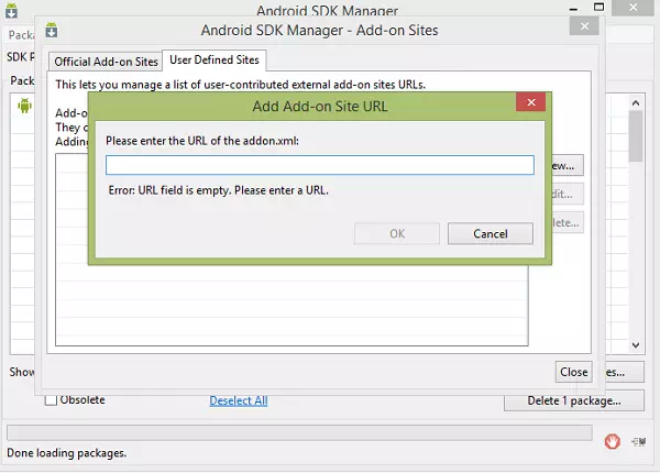 Description: Android SDK Manager Tutorial