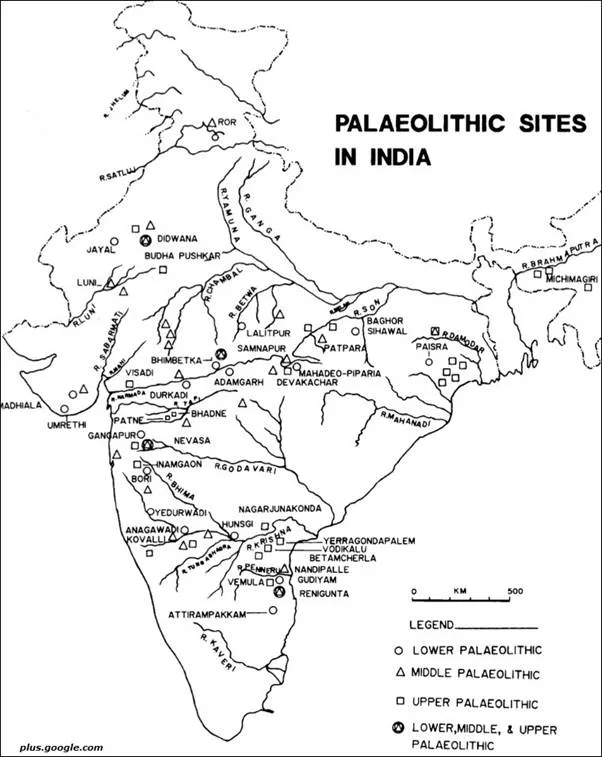 Palaeolithic sites