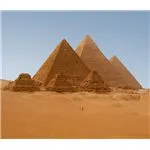 egyptian pyramids in giza egyp