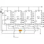 Scrolling Message Display Circuit Diagram, Image