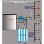 How to Make Solar Powered String Lights, Circuit Diagram, Image