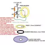 Simple Buzzer Circuit Schematic, Image