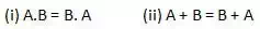 Description: Description: Commutative Law