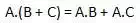 Description: Description: Distributive Law