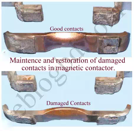 maintencae of magnetic contactor