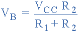 quiescent base voltage