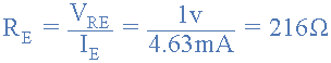 emitter resistance