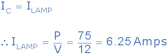 lamp current
