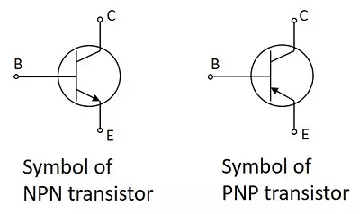 Description: Symbols of Transistors