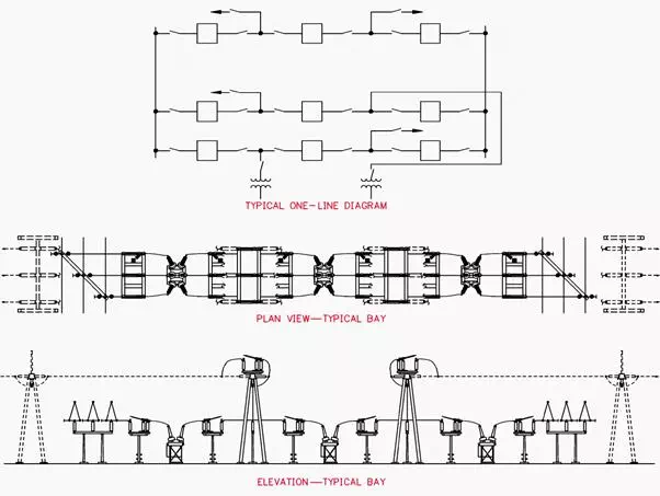 Description: Breaker-and-a-Half Configuration