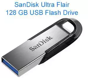 128 GB SanDisk Ultra Flair USB Flash Drive