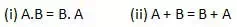 Description: Description: Description: Commutative Law