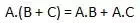 Description: Description: Description: Distributive Law