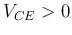 Description: Description: $V_{CE}>0$