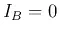 Description: Description: $I_B=0$