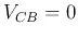 Description: Description: $V_{CB}=0$