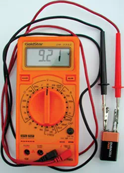Description: Description: A voltmeter
