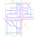 Title: Drawing9.1 - Description: Orthographic Projections Problems - Engineering Drawing