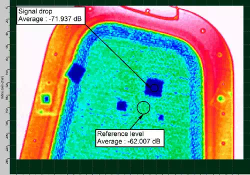 C-Scan disbond with log amp