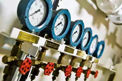 Boiler Feed Water Treatment System Pressur Gauges