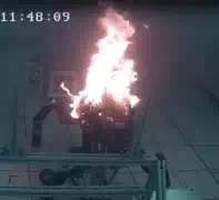 NASA JPL RoboSimian Fire