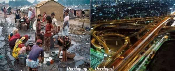 Description: Developing vs Developed