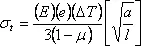 Description: Bradbury also developed an approximate formula for slab corner warping stresses
