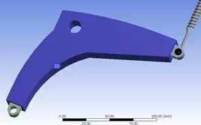 ANSYS Spring Model
