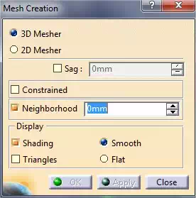 Catia tutorial: Mesh regeneration tool to automatically re-mesh the model