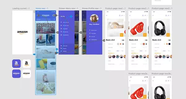 Description: An Adobe XD prototype.