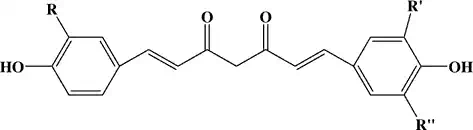 Structure of turmeric extracts